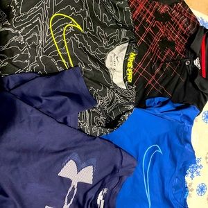 **YOUTH BOYS UNDER AMOUR & NIKE SHIRT LOT***